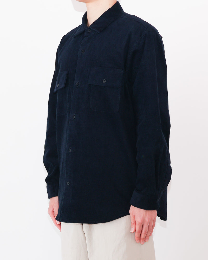 Button Shirt Flap Pocket