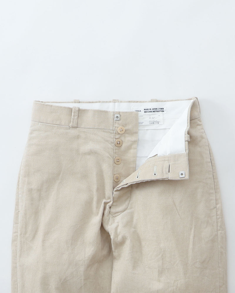 Corduroy Pants - Wide Straight