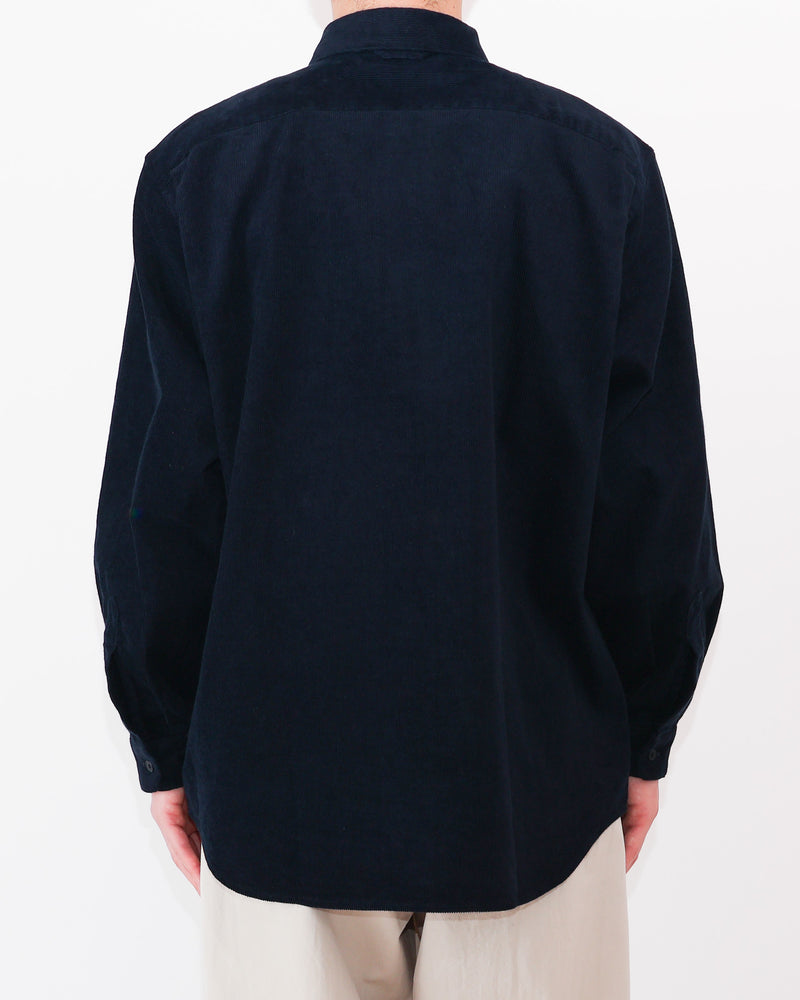 Button Shirt Flap Pocket