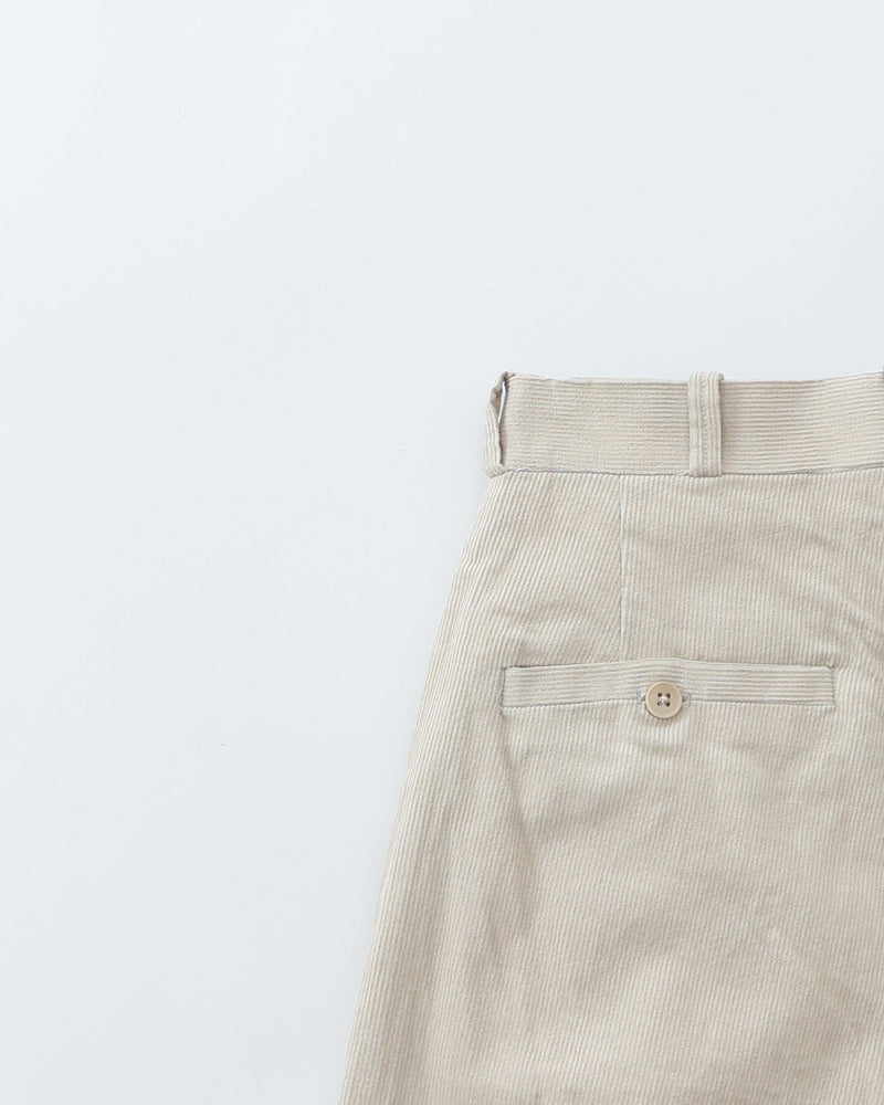 Corduroy Pants - Wide Straight