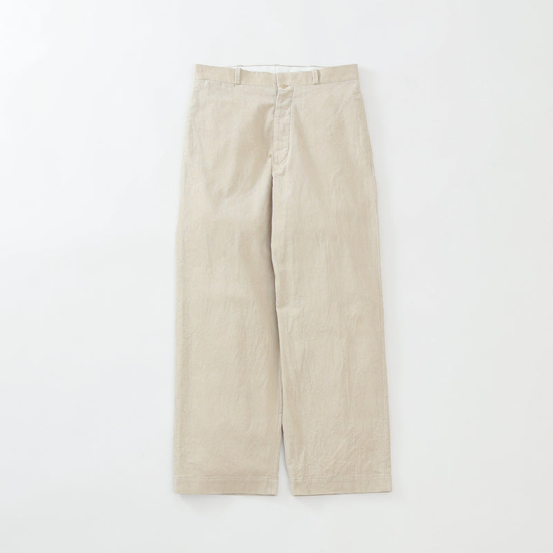 Corduroy Pants - Wide Straight