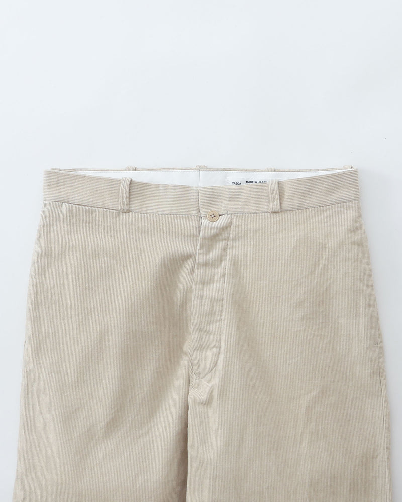 Corduroy Pants - Wide Straight