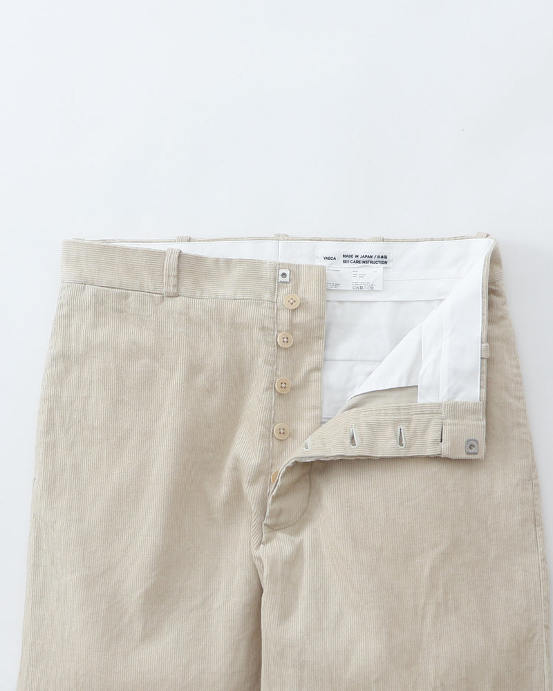 Corduroy Pants - Wide Straight