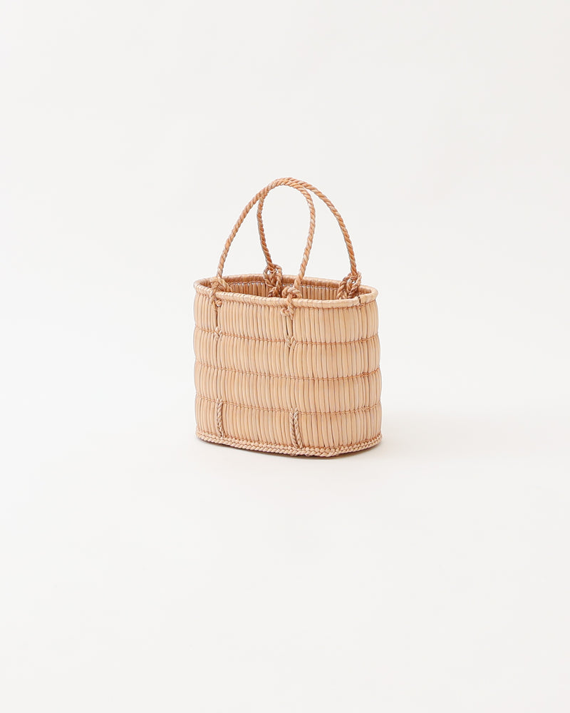 がま細工の手提げ