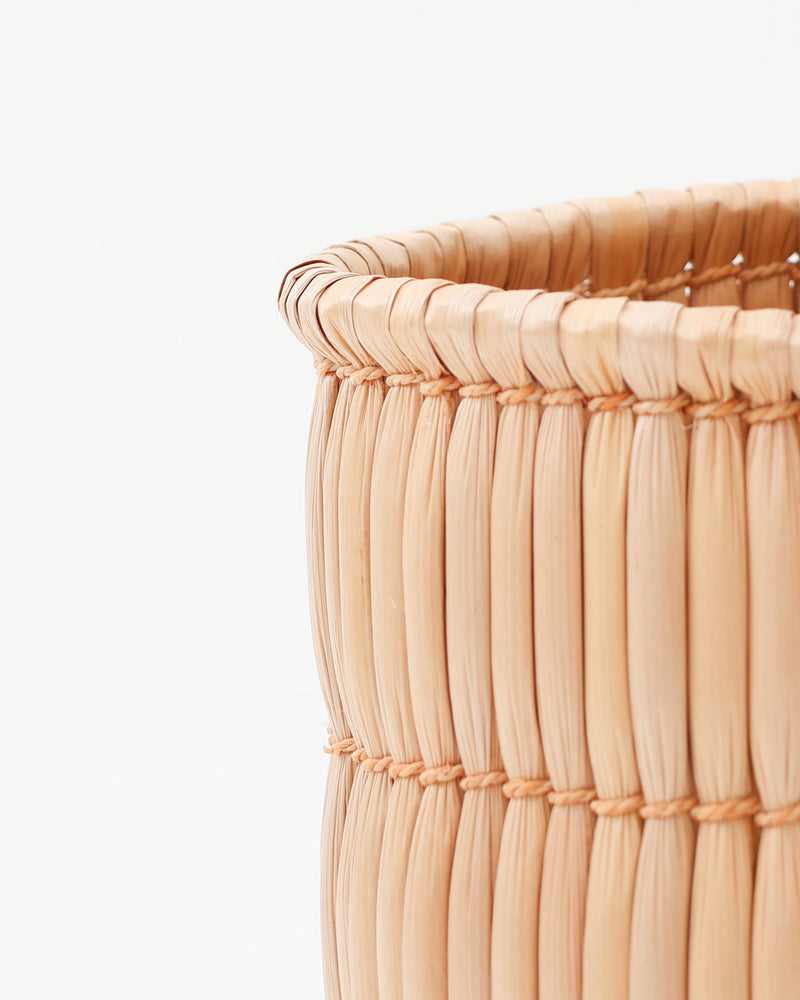 がま細工の手提げ