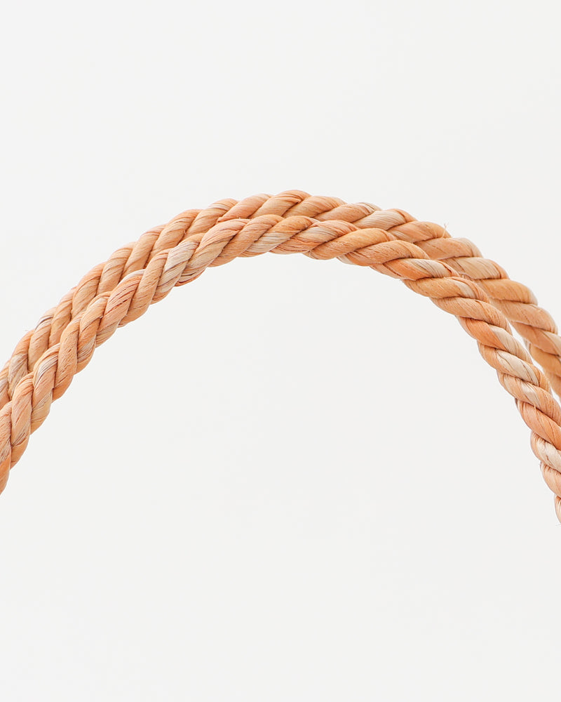 がま細工の手提げ