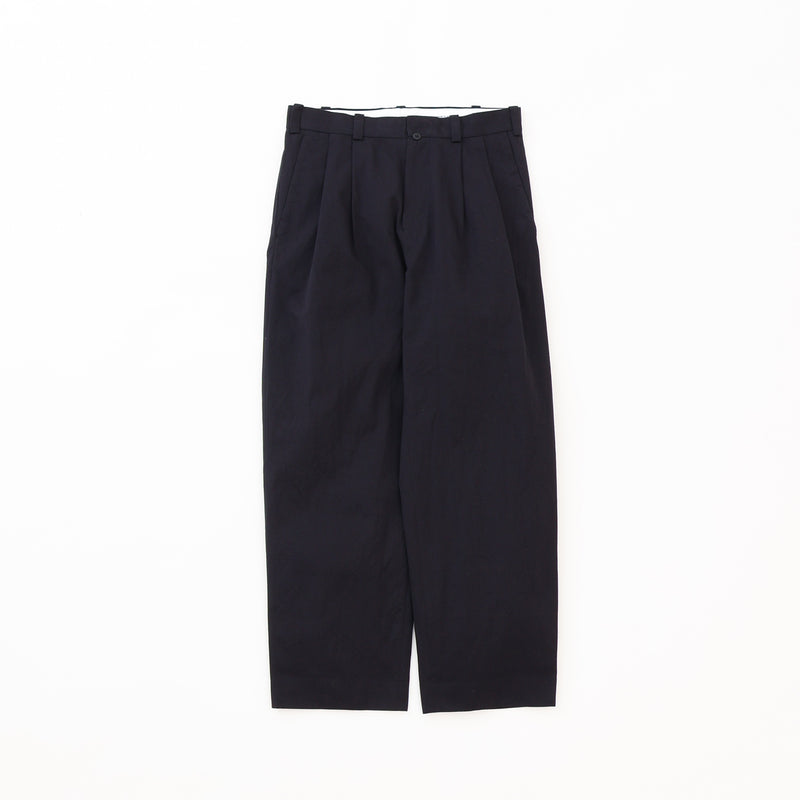 Chino Trousers Two-Tuck Straight