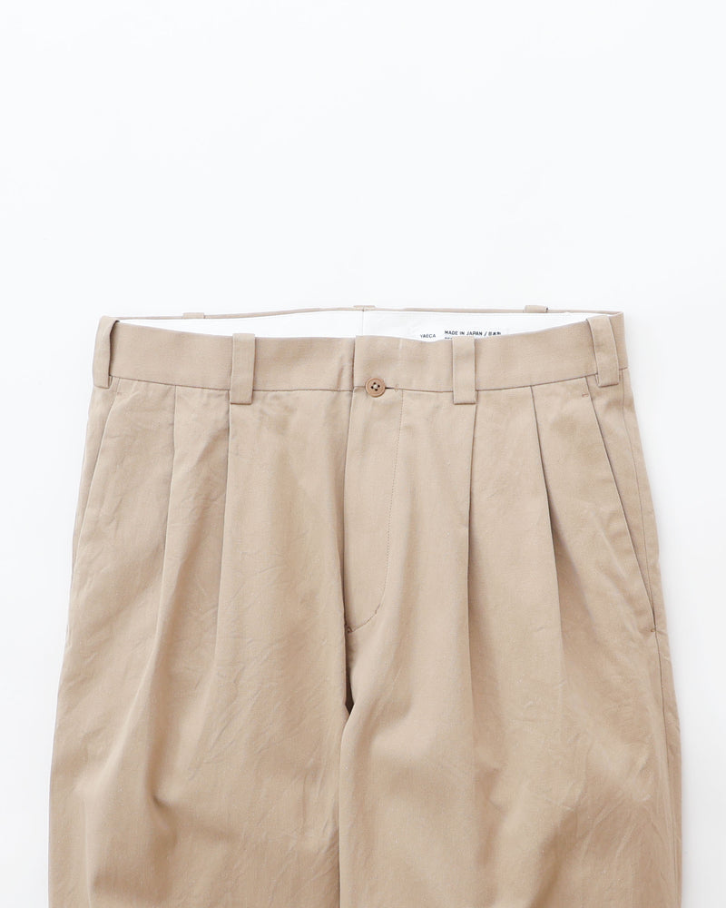 Chino Trousers Two-Tuck Straight