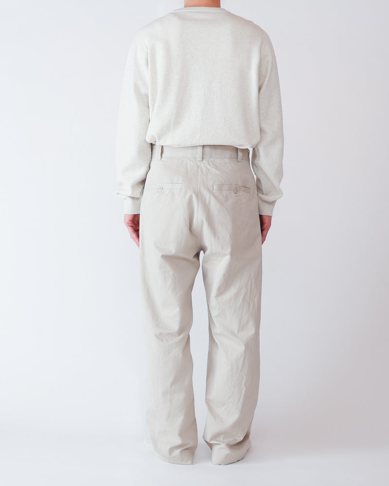 Chino Trousers Two-Tuck Straight