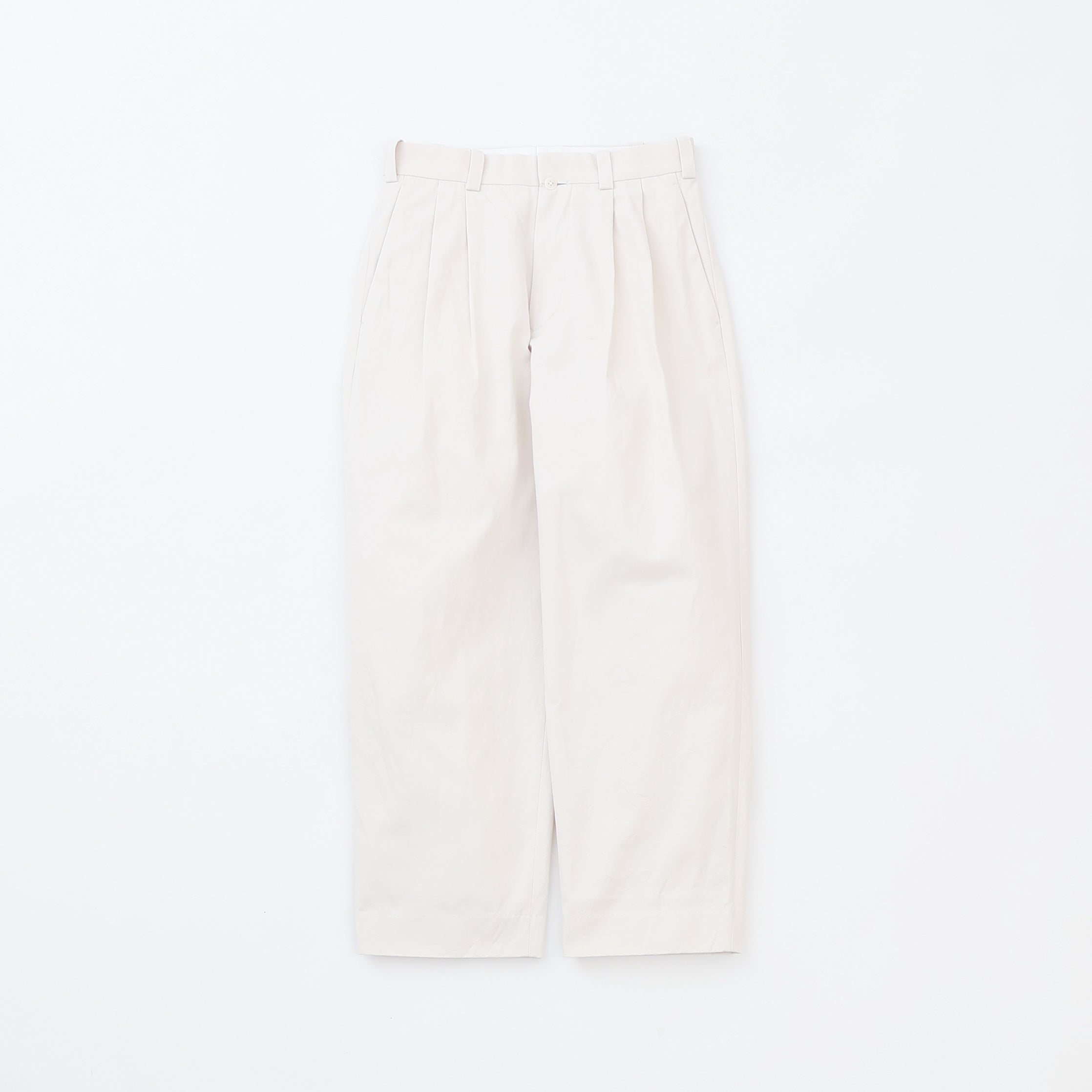 Chino Trousers Two-Tuck Tapered – YAECAYA