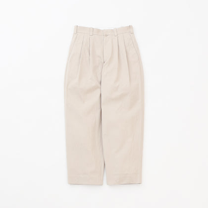 Chino Trousers Two-Tuck Tapered