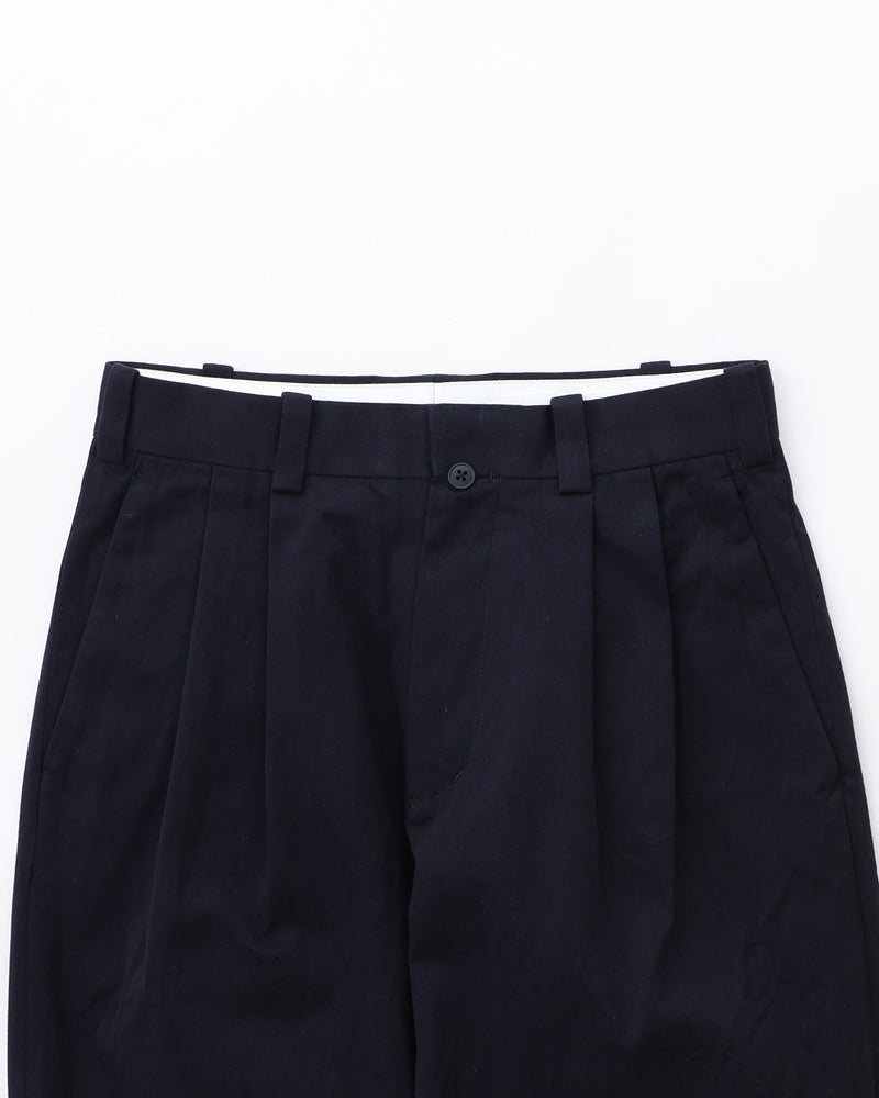 Chino Trousers Two-Tuck Tapered