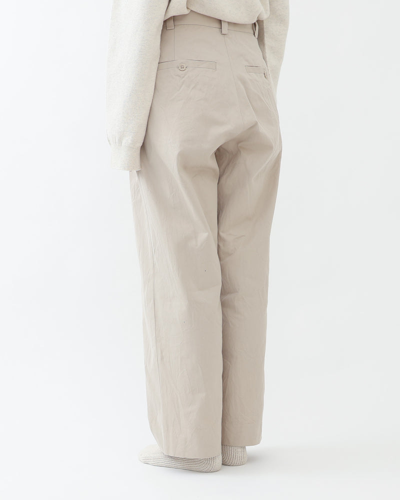 Chino Trousers Two-Tuck Tapered