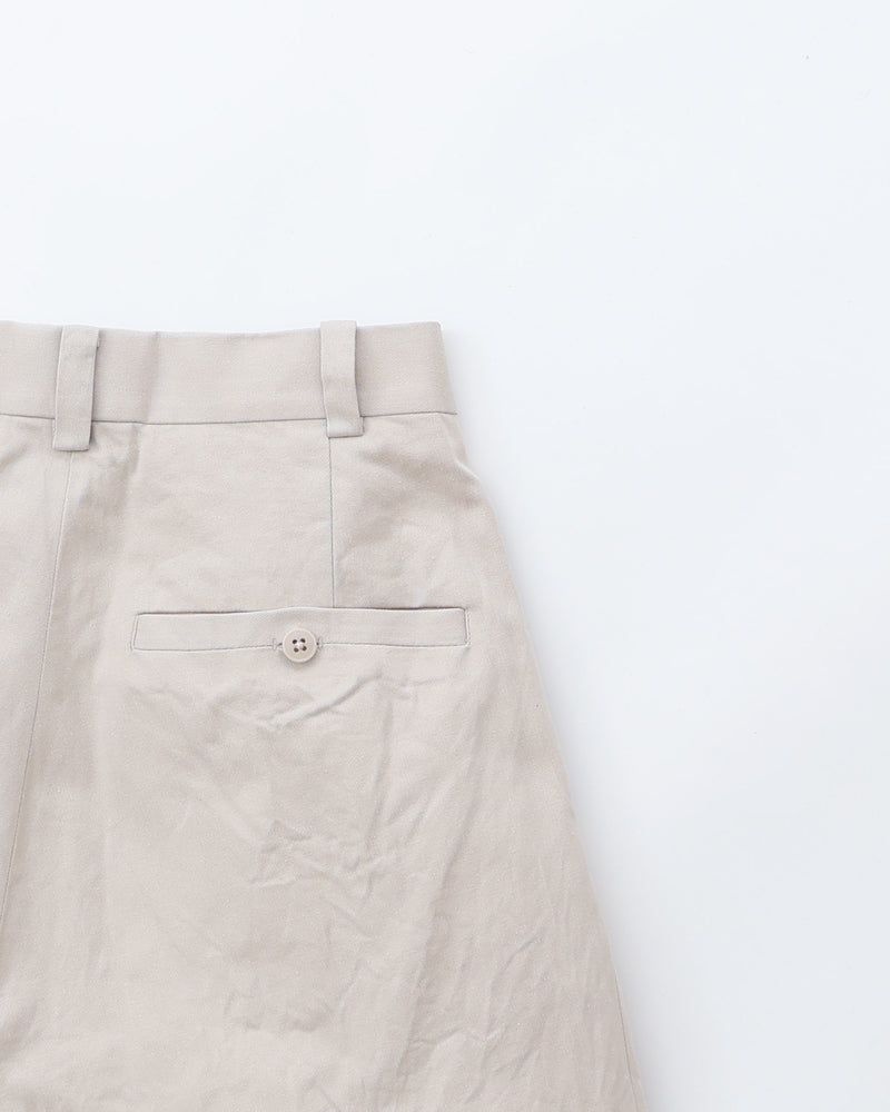 Chino Trousers Two-Tuck Tapered
