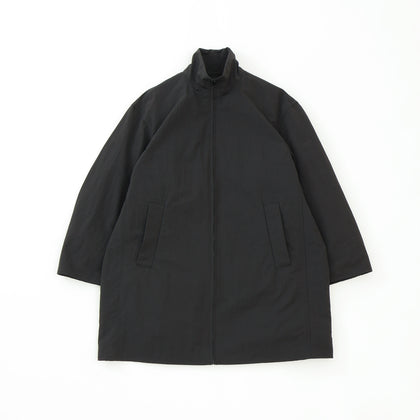 Zip Coat With Stand Collar