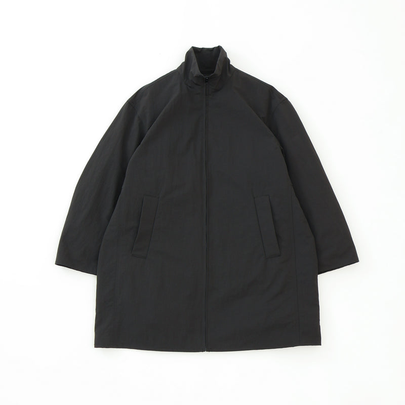 Zip Coat With Stand Collar