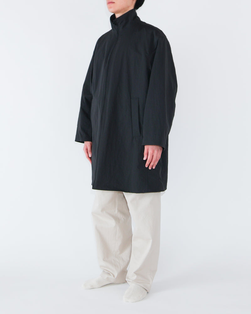 Zip Coat With Stand Collar