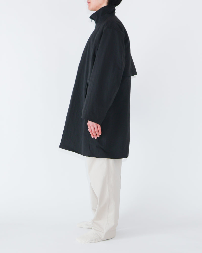 Zip Coat With Stand Collar