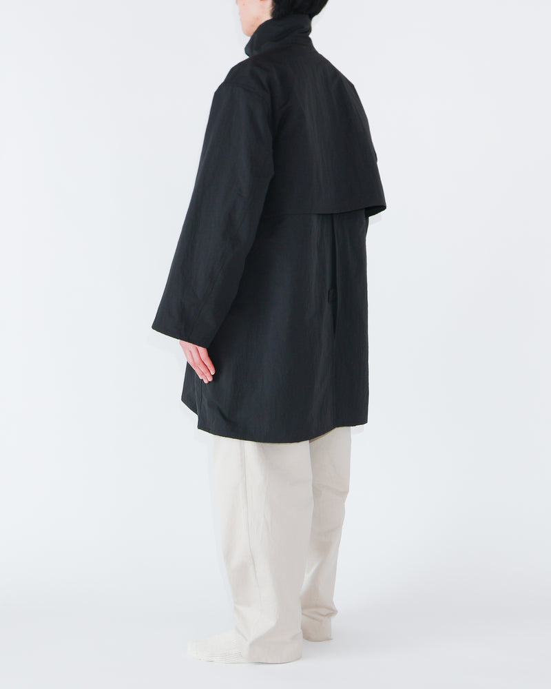 Zip Coat With Stand Collar