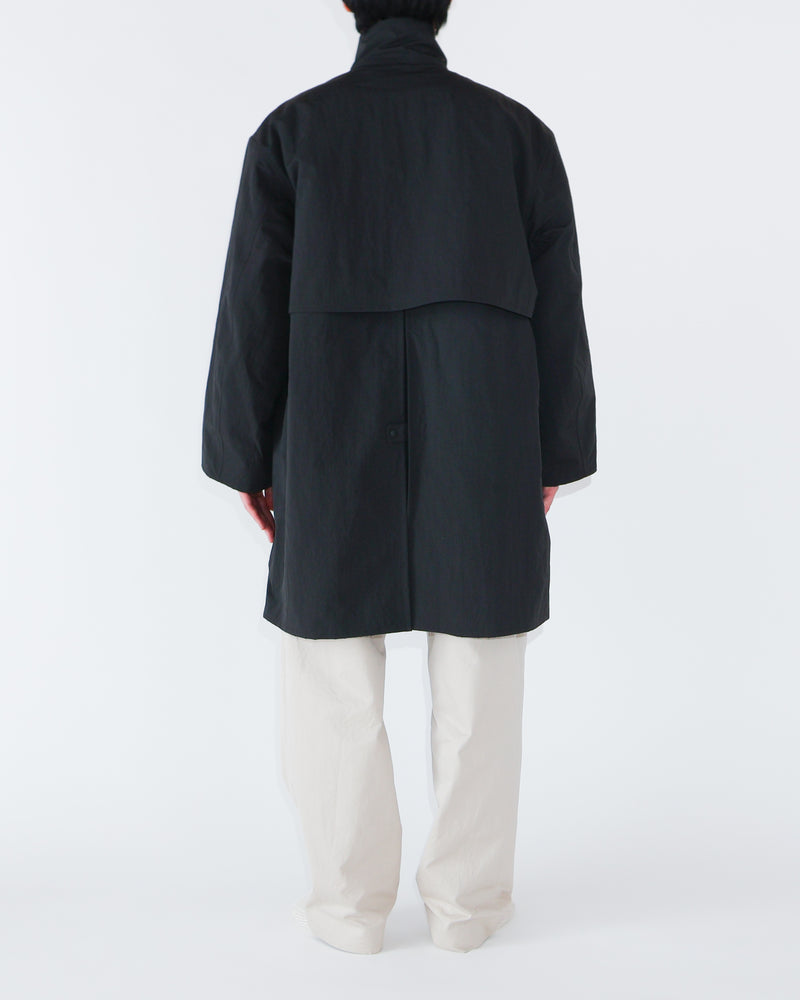 Zip Coat With Stand Collar