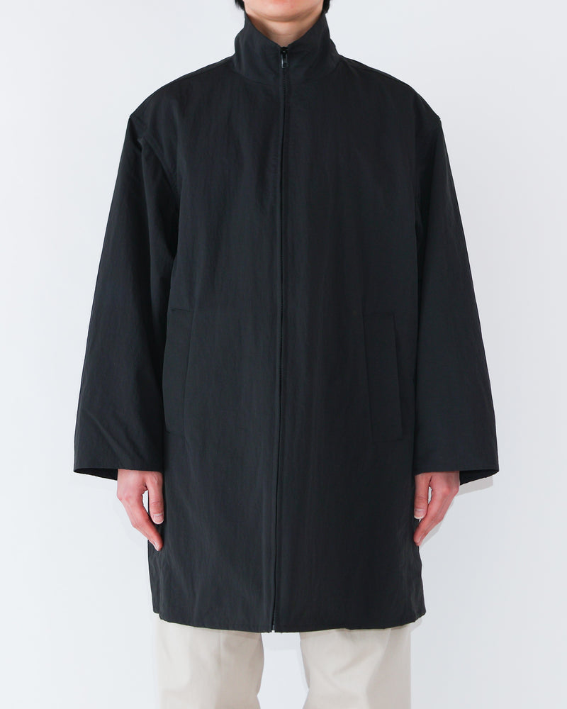 Zip Coat With Stand Collar