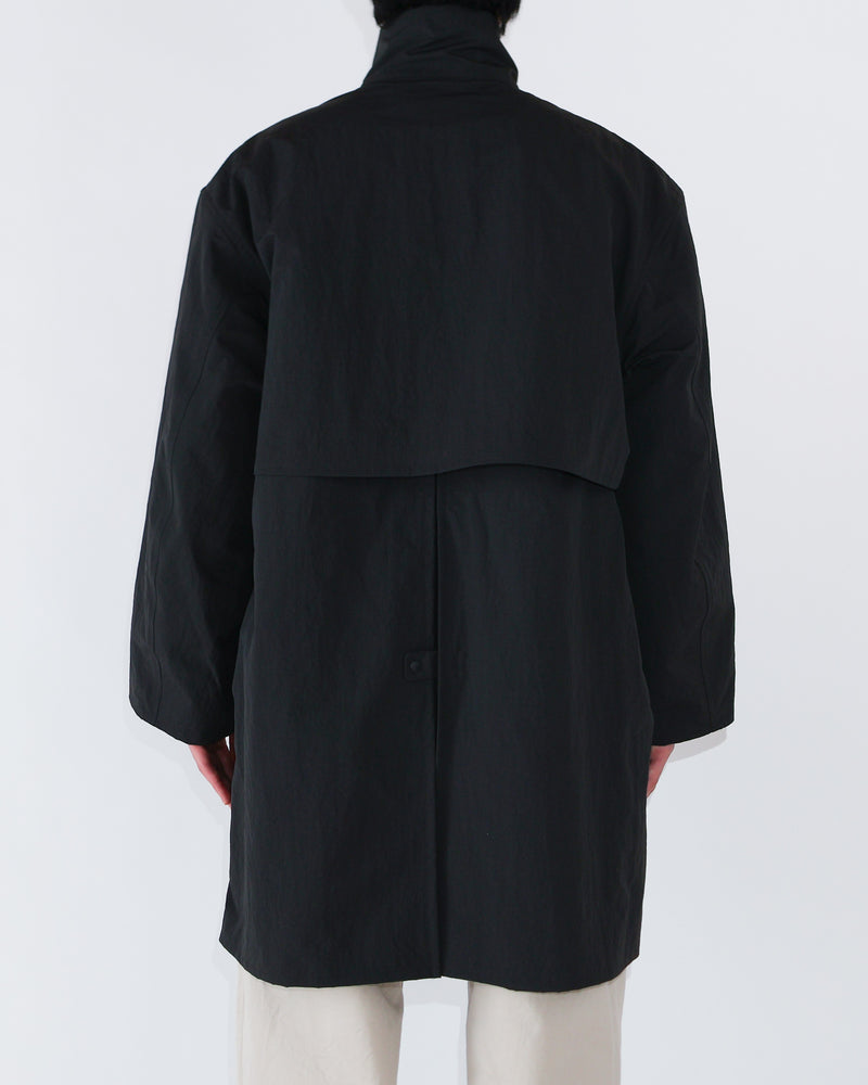 Zip Coat With Stand Collar