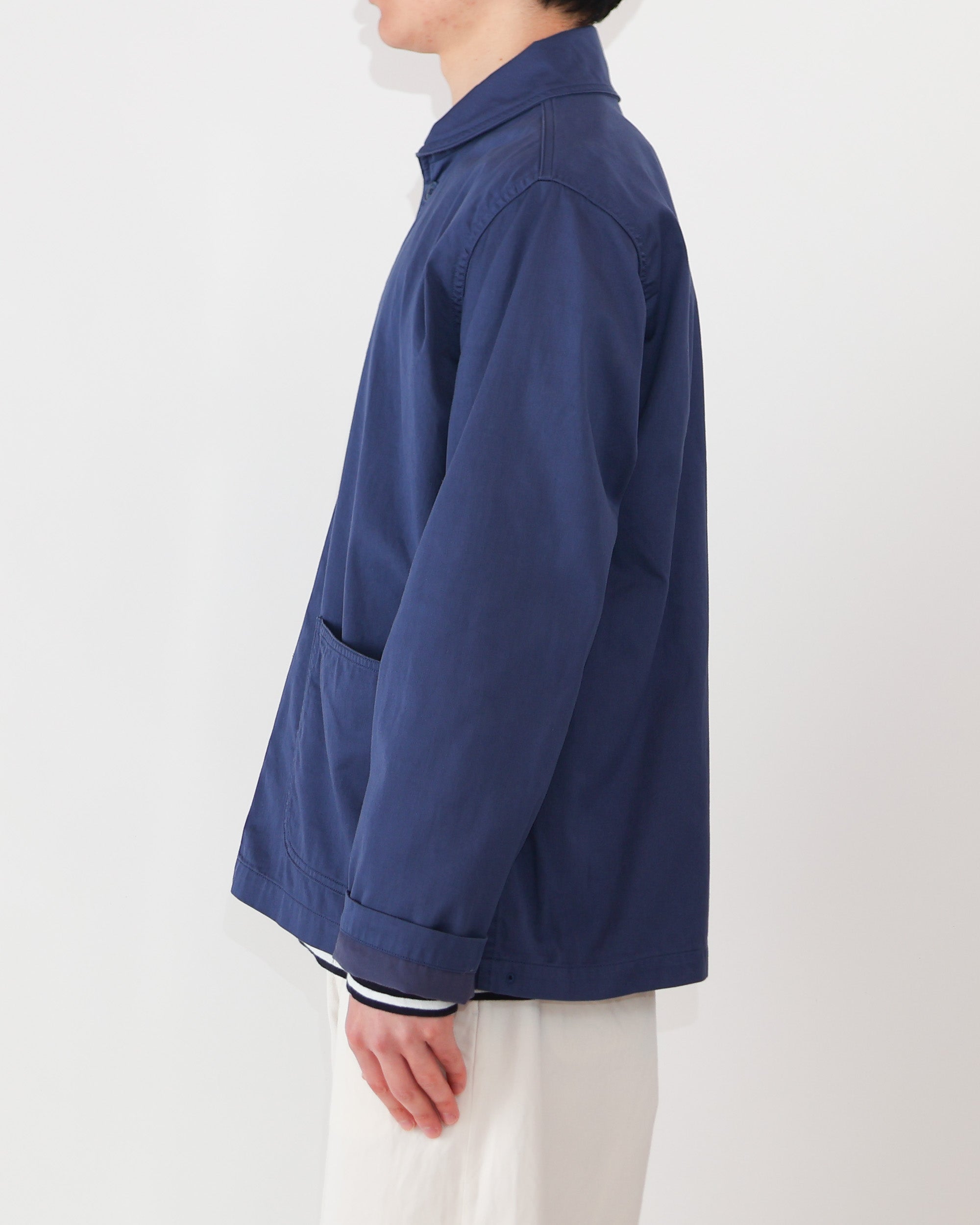 専用 YAECA melton wool coverall jacket USN Coverall Jacket – YAECAYA