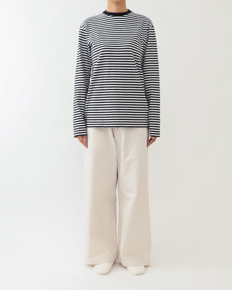 Slub Yarn Long-Sleeve T-shirt