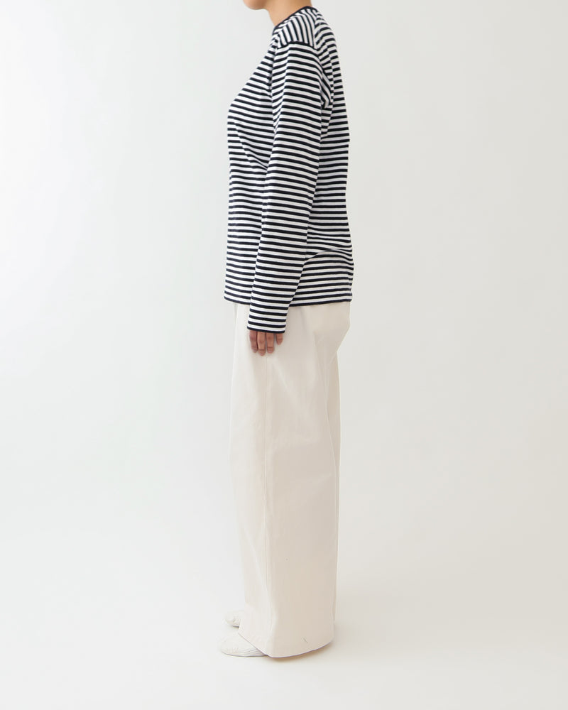 Slub Yarn Long-Sleeve T-shirt