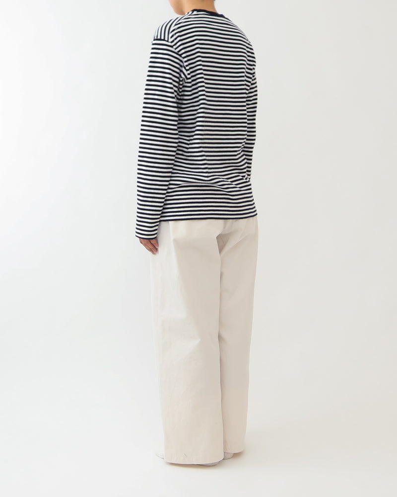 Slub Yarn Long-Sleeve T-shirt
