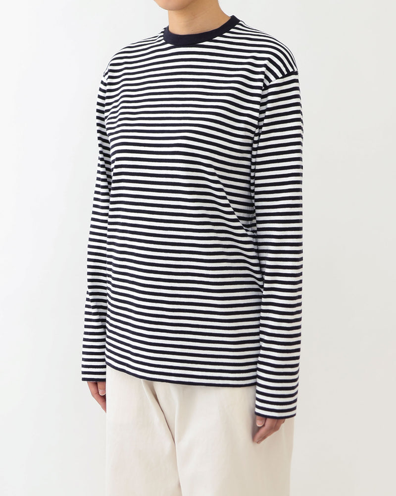 Slub Yarn Long-Sleeve T-shirt