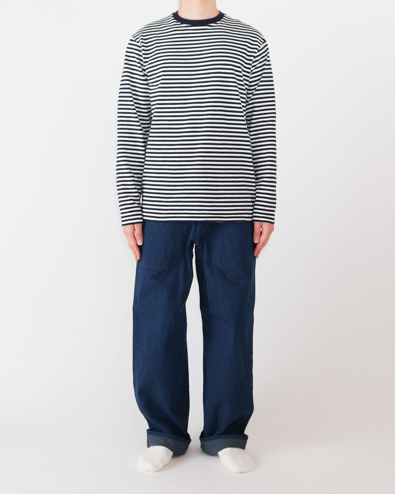 Slub Yarn Long-Sleeve T-shirt