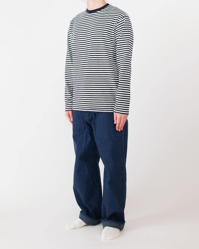 Slub Yarn Long-Sleeve T-shirt
