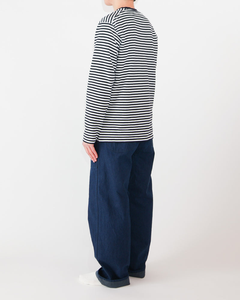 Slub Yarn Long-Sleeve T-shirt