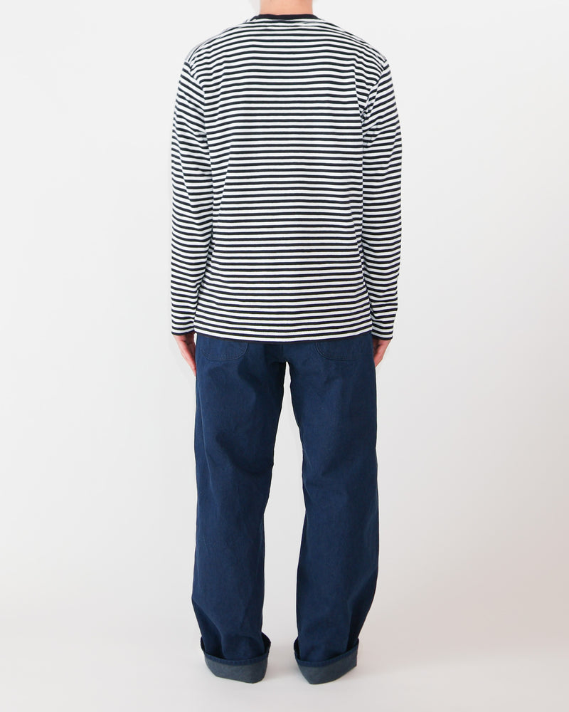 Slub Yarn Long-Sleeve T-shirt