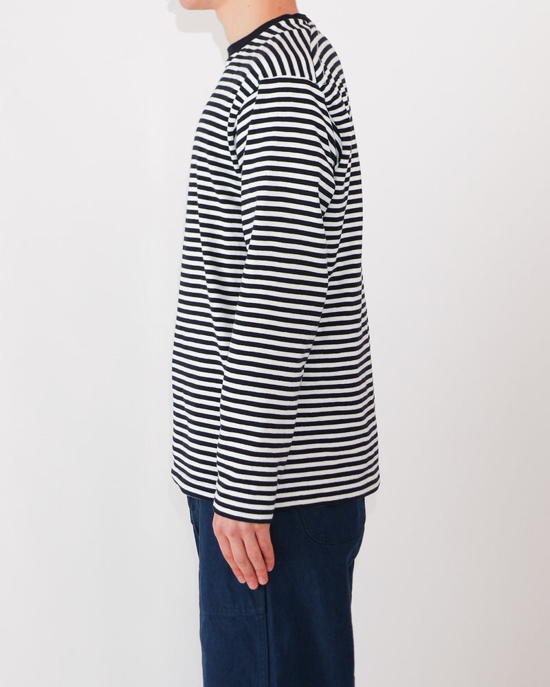 Slub Yarn Long-Sleeve T-shirt