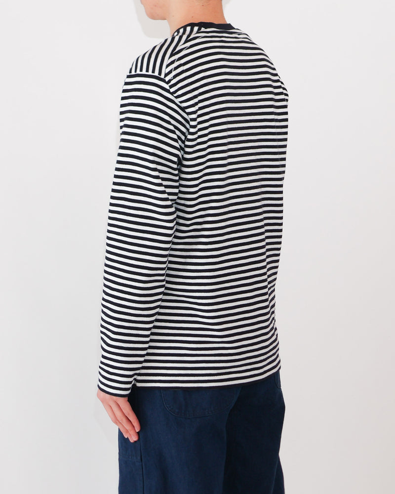 Slub Yarn Long-Sleeve T-shirt