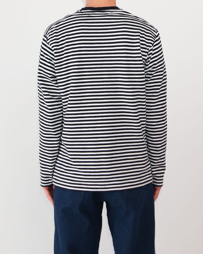 Slub Yarn Long-Sleeve T-shirt