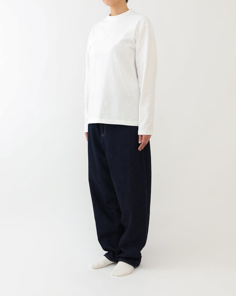 Slub Yarn Long-Sleeve T-shirt