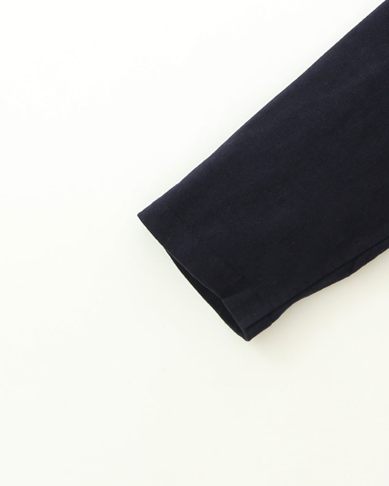 Slub Yarn Long-Sleeve T-shirt