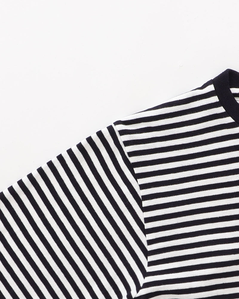 Slub Yarn Long-Sleeve T-shirt Dress