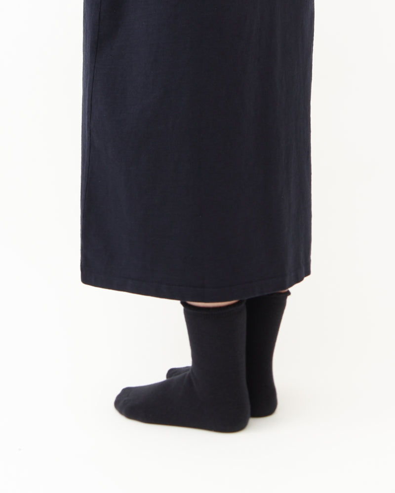 Slub Yarn Long-Sleeve T-shirt Dress