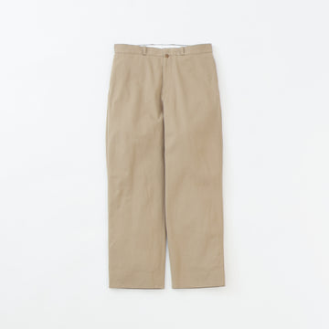 Chino Trousers Two-Tuck Straight