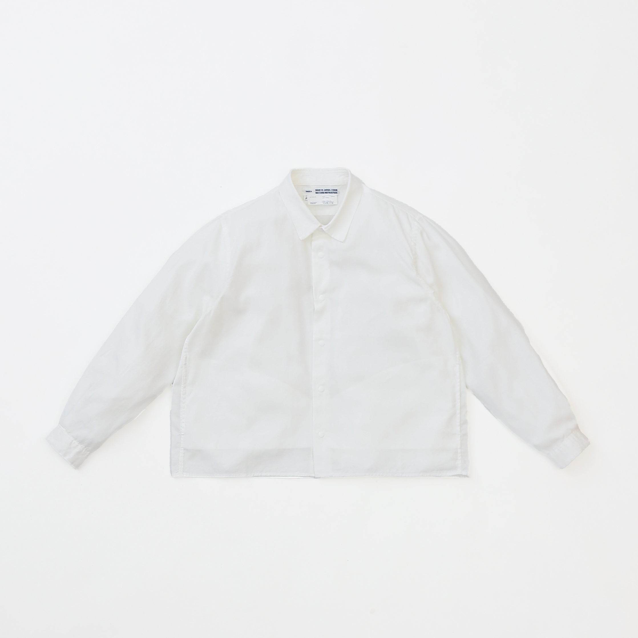 YAECA Comfort Shirt Relaxed Short ホワイト M Comfort Shirt Relaxed Short – YAECAYA