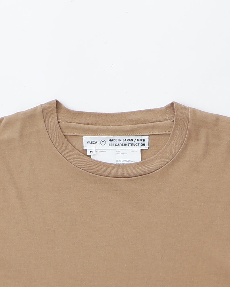Compact Fit Densely Knit T-Shirt with Pocket