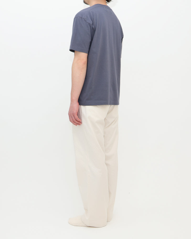 Compact Fit Densely Knit T-Shirt with Pocket