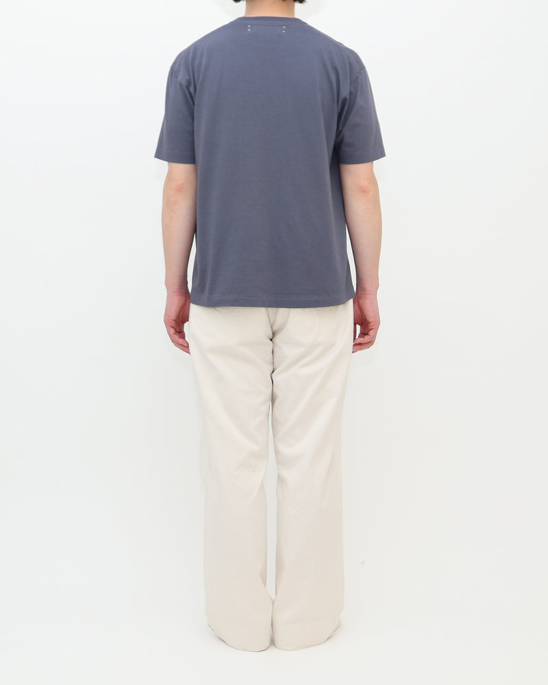 Compact Fit Densely Knit T-Shirt with Pocket