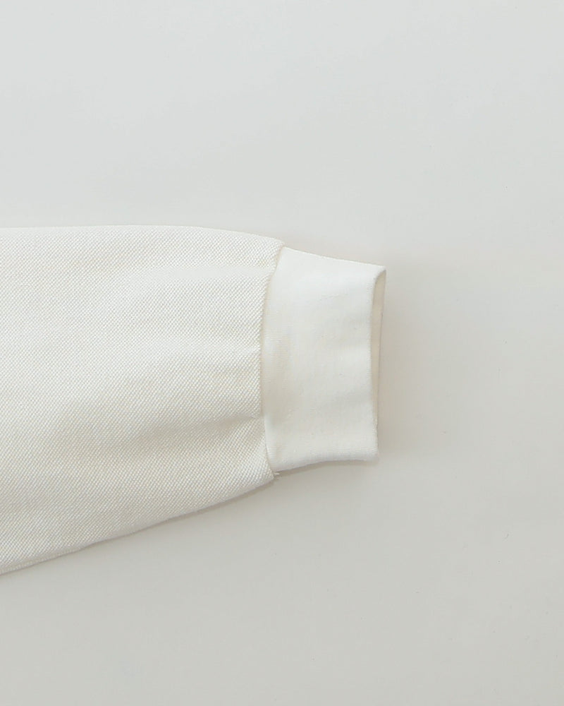 Piqué Long Sleeve T-Shirt