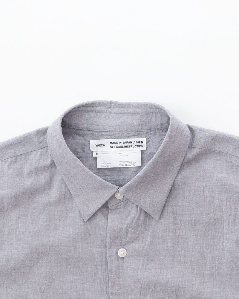 Button Shirt Wide Short Sleeve