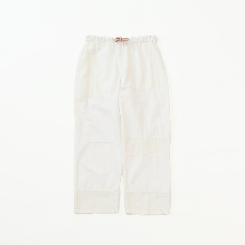 Patchwork Drawcord Pants